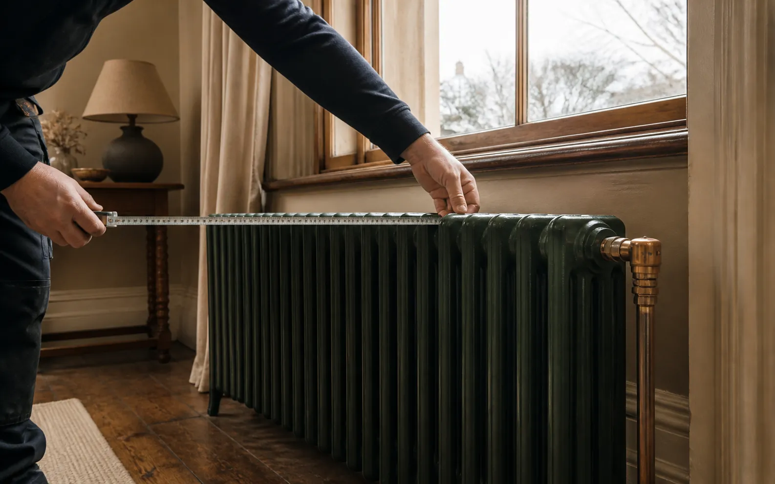 Free Radiator Size Calculator planning scene